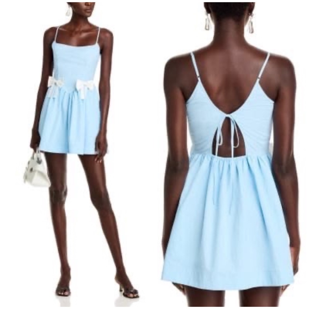 Ciao Lucia Neroni Mini Dress Coquette Babydoll Size Small